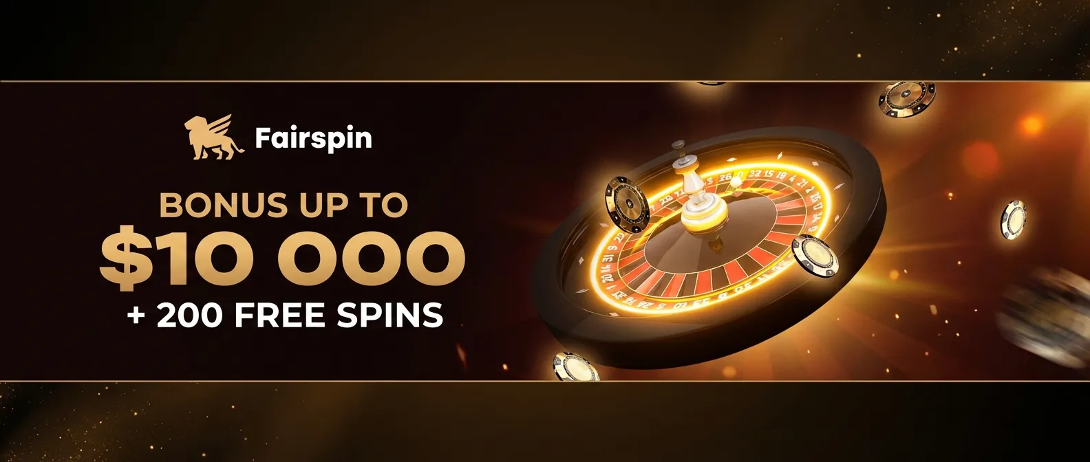 Fairspin казино баннер